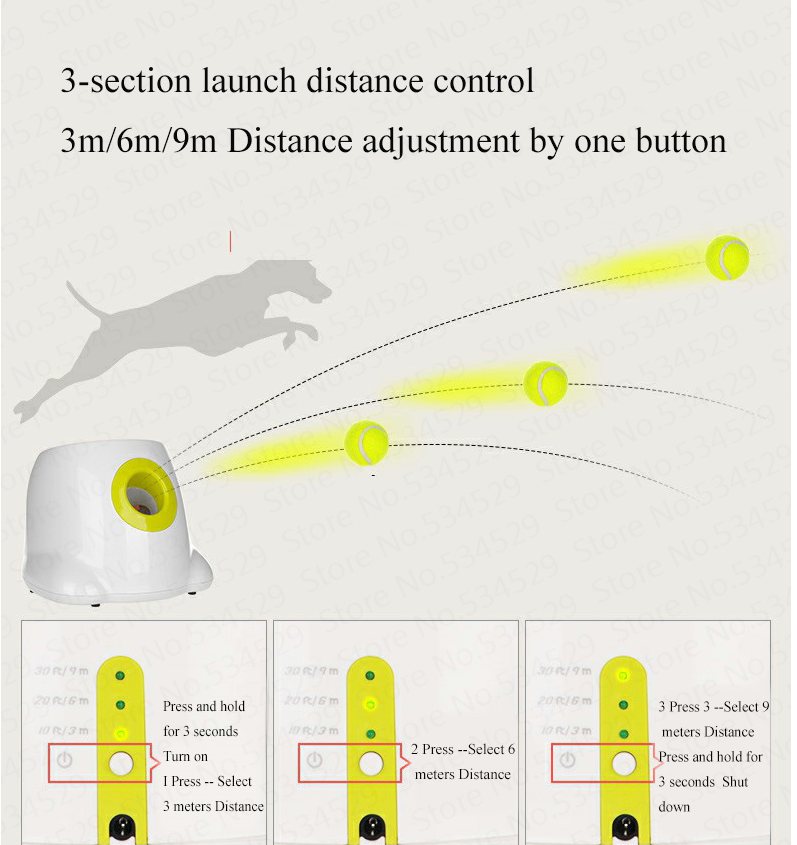 Automatische ballenwerper