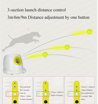 Automatische ballenwerper